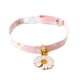 thumbnail image 1 of Collar para gatos, collar para perros, collar ajustable con lazo y colgante de cuero para gatos y cachorros, 1 of 5