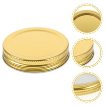 FRCOLOR 10 Pcs Jar Pour Lids Wide Mouth Multipurpose Airtight