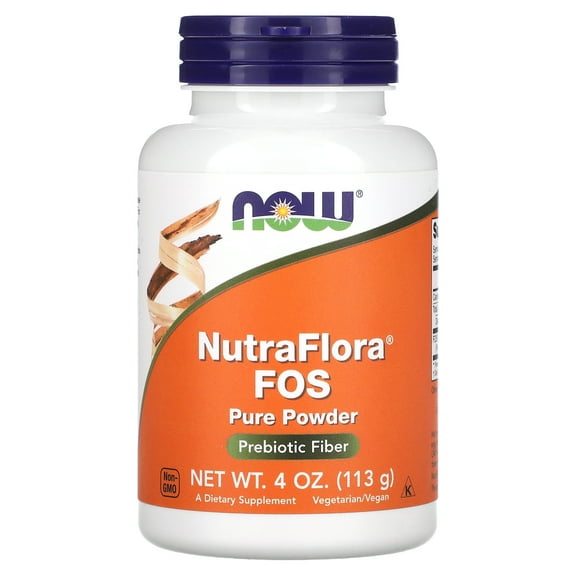Now Foods Nutra Flora FOS 4 oz Powder