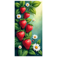 thumbnail image 2 of Strawberry Daisy Themed Background Banner Party Decorations Backdrop for Picnics Outdoor Gatherings Photo Shoots Celebrations, 2 of 8