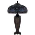 thumbnail image 3 of BO-3107TB-Cal Lighting-2 Light Table Lamp In Art Deco Style-26 Inches Tall and 16 Inches Wide, 3 of 4