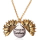 thumbnail image 1 of Collar De Girasol, Regalo Dulce De Aleación, Accesorio Para Mujer, Brillante, Ampliamente Aplicable, Colgante De Letra De Doble Capa, Joyería De Moda Vogacara AP006656-02, 1 of 6