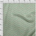 thumbnail image 2 of oneOone Velvet Mint Green Fabric Geometric Texture Diy Clothing Quilting Fabric Print Fabric By Yard 58 Inch Wide, 2 of 5