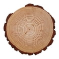 thumbnail image 1 of DECORNIJIA Wood Step Garden Stepping Stone Round Natural Style 1Pcs, 1 of 6