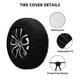 thumbnail image 2 of Fotbe Hawaiian Style Funda de Llanta de Repuesto con Estampado, Engrosada, Ajuste Universal para Jeep, Remolque, RV, SUV, Camión-15 inch, 2 of 6