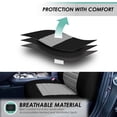 thumbnail image 5 of Fundas Asientos Auto FH Group FB068GRAY115 Juego Completo Malla 3D Universal Compatible Airbag, 5 of 5