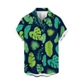 thumbnail image 3 of Mens Hawaiian Shirts Short Sleeve Button Down Shirt Men's Party Shirts Summer Beach Vacation Holiday Tropical Shirts, 3 of 5