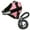 Pink Harness+Leash,, variant on No Pull Dog Puppy Pet Harness with A Free Heavy Duty 4.5ft Leash & 2 PCS Tag / Patches, Reflective Service Vest with Easy Control Handle for Small Medium Large Dogs,(Red Harness+Leash, XS)