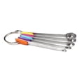thumbnail image 1 of Wosthever 5 cucharas medidoras de acero inoxidable azúcar sal harina resistente a la oxidación 1/64 a 1/4 cucharaditas hogar cocina suministros Cocina y Comedor, 1 of 6