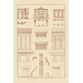 thumbnail image 2 of Buhlmann, J. 17x24 White Modern Wood Framed Museum Art Print Titled - Doric Order, Temple of Zeus and Cased Column, 2 of 4