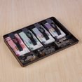 thumbnail image 4 of Musbetu Cashier Box Money Tray with Metal Clip 4 Compartments Cashier Secure Wallet Design Practical Cash Register Insert Replacement, 4 of 7