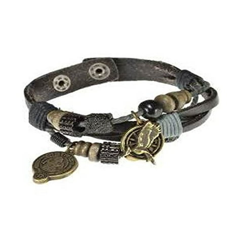 The Hunger Games Catching Fire District 12 Charmed Snap Bracelet