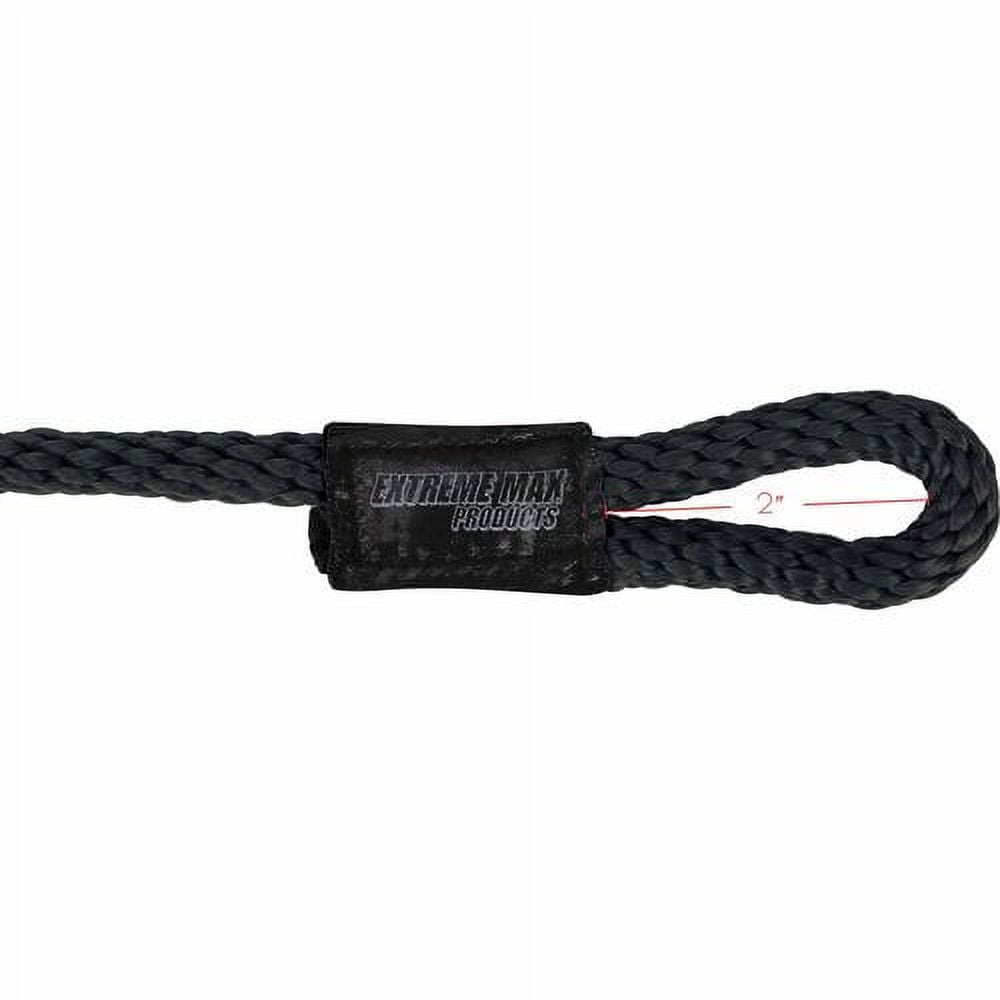Extreme Max 3006.2153 BoatTector Solid Braid MFP Fender Line - Black, Pair
