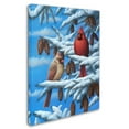 thumbnail image 2 of Trademark Fine Art 'Cardinals' Canvas Art by Robert Wavra, 2 of 3