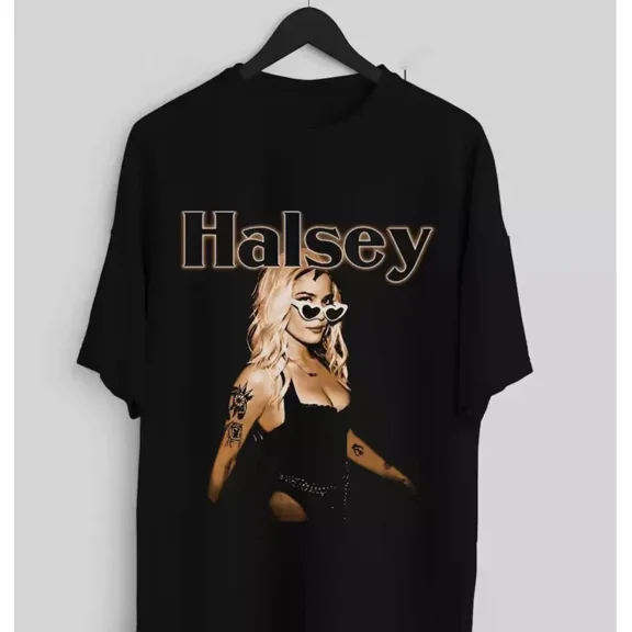Halsey Colorful Mood Art T-Shirt Modern Pop Rock Fan Apparel for Men and Women