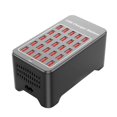 thumbnail image 1 of USB Charger 25 Ports HUB 150W Universal Wall Desktop Fast Charging Station Dock for Mobile Phone Power Adapter US Plug, 1 of 8