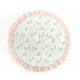 thumbnail image 2 of Lush Decor Pixie Fox Baby Round Ruffle Play Mat Pink/Gray Single 35'' Diameter With 3'' Ruffle, 2 of 6