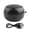 Black, variant on Rupoun Mini Portable Travel 3.5mm Loud Speaker Builtin Battery for Mobile Phone MP3 PC White (2.0 inches / 50.8 mm)