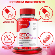 Activelife Keto + ACV 1000mg Gummies Vitamin B12 Vitamin B6 Advanced Formula Reviews Active Life Gummy (60 Gummies)