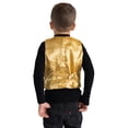 thumbnail image 3 of Chaleco de lentejuelas Dress Up America para niños, disfraz de fiesta, 3 of 4