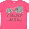 thumbnail image 4 of Inktastic Grandaddy Loves Me Elephant Boys or Girls Toddler T-Shirt, 4 of 5