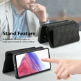 thumbnail image 3 of for Samsung Galaxy A15 Case Wallet, Detachable Magnetic 2-in-1 Wallet Flip Case for Women Men with RFID Blocking Card Slots Zipper Pocket Kickstand PU Leather Cover for Galaxy A15, Black, 3 of 11
