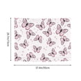 thumbnail image 6 of Kdxio Pink Butterflies (2) Wall Hanging Tapestries Banner For Bedroom College Dorm Home Living Room Party Decor 29X37 In, 6 of 8