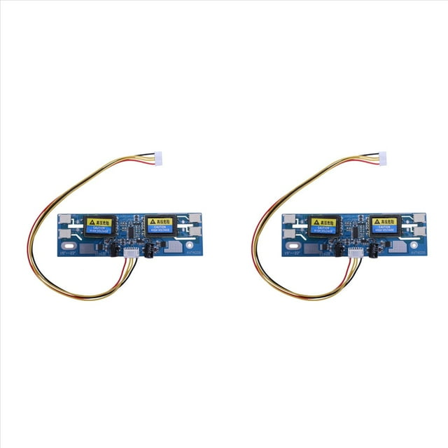 2X Avt4029 Universal Inverter Ccfl Inverter Lcd Monitor 4 Lamp 10-29V for 15-22 Inch Wide Screen with 6pin Cable