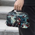 thumbnail image 2 of Motorcycle Waterproof Oxford Cloth Storage Box for Hard Drive Bags, Power Cord Box Organizer, Cord Box Organizer - 5.9x9.44x3.14 in., 2 of 6
