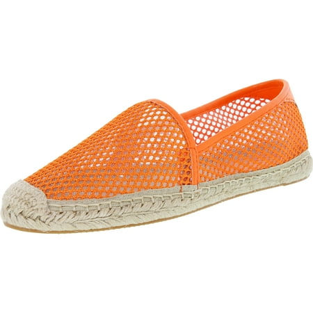 Rebecca Minkoff Women's Ginny Neon Orange Ankle-High Mesh Flat Shoe - 6M