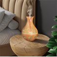 thumbnail image 1 of Humidificador de jarrón Puntoco con iluminación colorida y motivos florales, adecuado para dormitorios y escritorios, 1 of 2