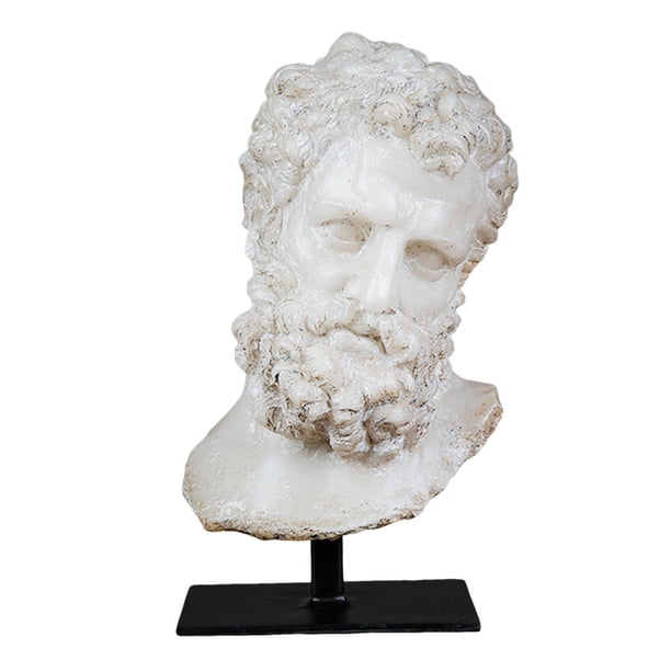 Arte de arte clásico Estatua de resina Ornamento de resina Decoración del hogar de mesa Central Piece European Sculpture for Shelf Holiday