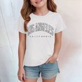 thumbnail image 2 of TOWED22 Toddler Girls T Shirts Graphic Short Sleeve Shirts 2-7 Years Cotton Baby Girl Cartoon Print Tees Clothes(White,2-3 Y), 2 of 4