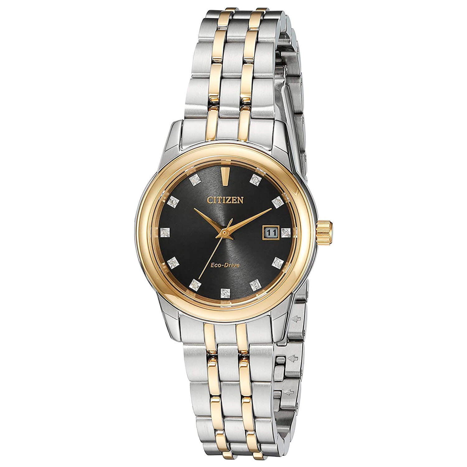 citizen watch two tone