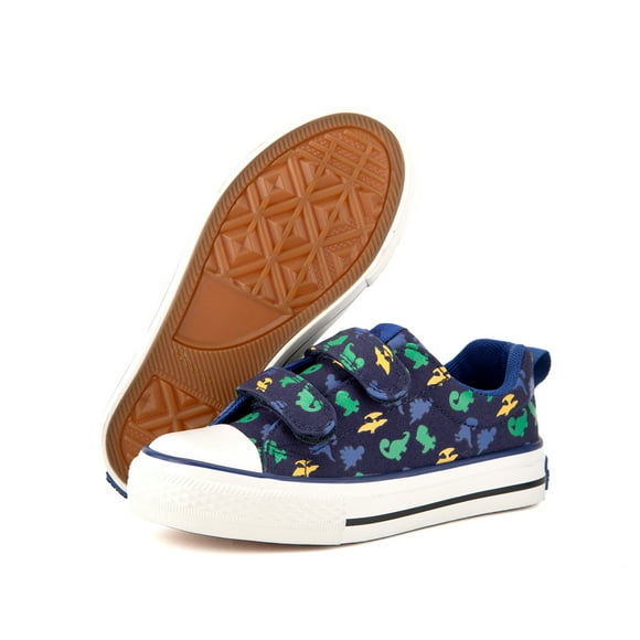 Tenis Bubble Gummers Para Niño Choclo Dinosaurios Azul Volcano