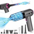 thumbnail image 1 of Aspiradora de mano para coche KMM, 4 en 1, 16000 Pa, alta potencia, 120 W, 3 velocidades ajustables, luz LED y boquillas múltiples para coche, hogar, oficina y mascotas., 1 of 5