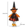 thumbnail image 3 of Halloween Hanging Ghost Decorations Pumpkin Ghost Black Cat Witch Doll Prop Scary Decor for Front Yard Patio Lawn Garden Party Decorations, 3 of 6