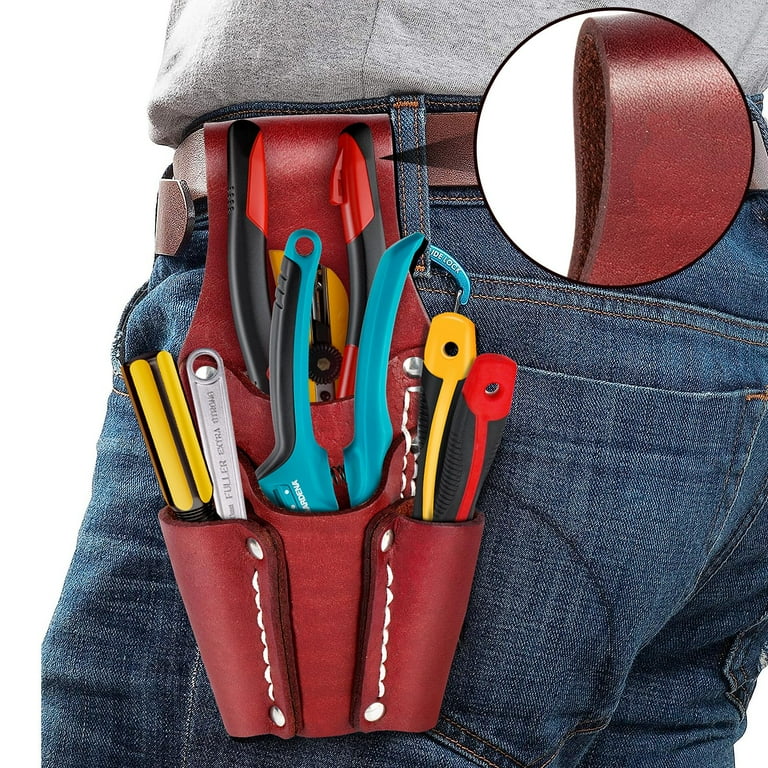 Amazon.com : Leather Pocket Protector for Men: 2 Pack Multi