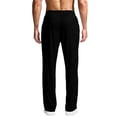 thumbnail image 5 of Xdegoge Pants for Men Active Elastic Waist Drawstring Athletic Comfy Mesh Breathable Quick Dry Bottoms with Pockets Jogging Gym Workout Casual Wear, 5 of 6