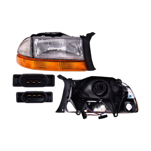 Faro DEPO Durango 1997 A 2003 Dodge Der C/Base C/Cto Derecho