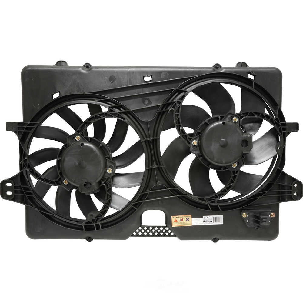 Dual Radiator and Condenser Fan Assembly -- Radiator-Condenser Fan Assy