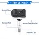 thumbnail image 5 of Sensor de Presión de Llanta Unique Bargains Sensor de Monitoreo de Presión de Llanta No.3601010BS01/3601010BS01AA para ChangAn CS95 2019-2023 1 Pc 433MHz, 5 of 7