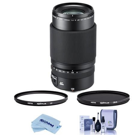 UPC: 0192223126732 | GF 120mm f/4 R LM OIS WR Macro Lens with Hoya 72mm UV+CPL Filter Kit  ProOptic Cleaning Kit  Cleaning Cloth