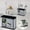 Silver, variant on Clearance Rack under $7 1PC Kitchen Cutlery Holder Spoon Fork Storage Rack Organizer Utensils Chopstick Box Partition Chopsticks Tube Stainless Chopsticks Spoon Partition Tableware Can Filter Wa