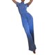 thumbnail image 5 of Txlixc Traje de mujer, camiseta de cuello alto de manga corta con traje de pantalones de piernas anchas Txlixc moda, 5 of 9
