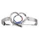 thumbnail image 1 of La cultura China Blue Flower apasionado Pulsera pulsera de joyería en forma de corazón Unbranded M, 1 of 3