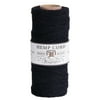 Hemptique Hemp Cord Spool 20lb 205'-Black
