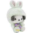 thumbnail image 1 of Una cosa Conejito de peluche Kawaii de la serie Cross-Dressing, muñeco de peluche suave y adorable, almohada de peluche, regalo de cumpleaños para niñas y niños. Regalos vacaciones, 1 of 5