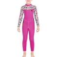 thumbnail image 1 of Niños y niñas niños trajes de buceo Secado rápido ultrafino de 2,5 mm Traje de baño de 2,5 mm para el buceo juvenil Snorkeling Surfing Natación Rosy XXL Speravity OD003673-05, 1 of 7