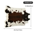 thumbnail image 1 of mmirethe Cow Animal Printed Carpet Chair Throw Rug Anti- for slip Living Room Lounge Mat Decor, 1 of 6